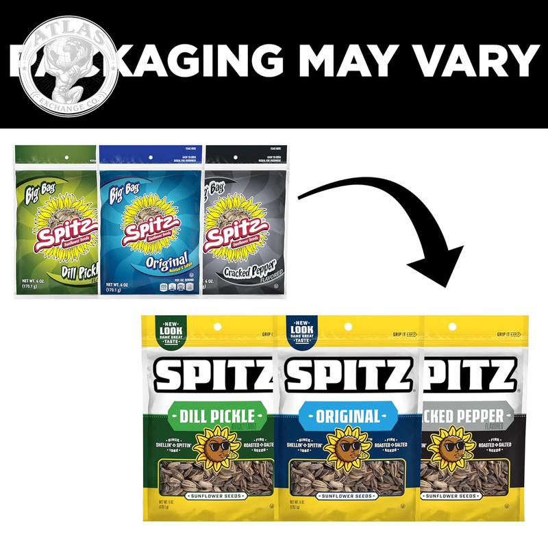 Spitz Sunflower Seeds, Salted, 6 Ounce (Pack of 9) gallery