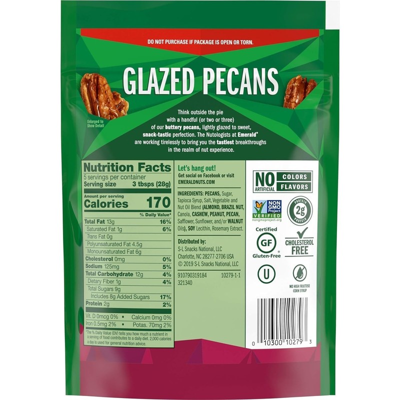 Nuts Glazed Pecans, 5 Ounce (Pack of 2) gallery