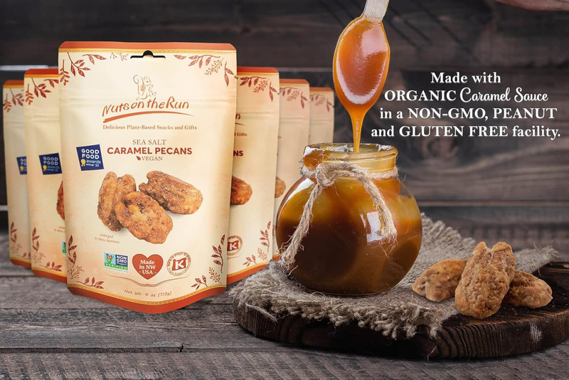 - Vegan, Kosher, Gluten-Free, Gmo-Free Pecan Pralines - 4Oz (PACK of 6 BAGS) - S gallery