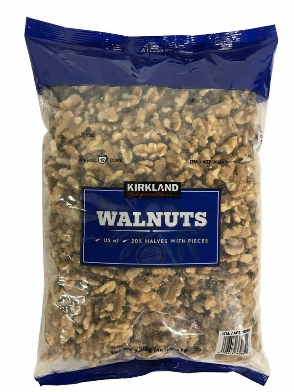 Kirkland Signature Walnuts 48oz Pack US #1 Quality 3 LB