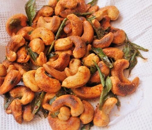 ROASTED CASHEW NUTS 100% QUALITY FRESH TASTE SPICY 100G gallery