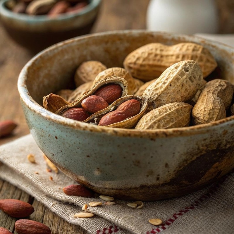 Sky | Grown, Raw Peanuts in Shell for Squirrels, 2.5lb | Jumbo Unsalted Pea... gallery