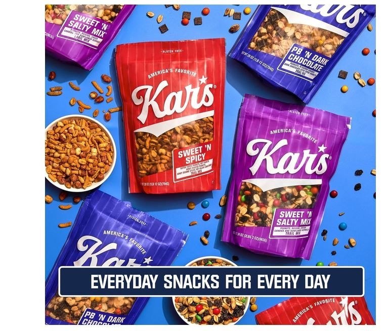 Kar’s Nuts Sweet ‘N Salty Trail Mix, 2 oz Pouch (Pack of 72), Gluten-Free Trail gallery