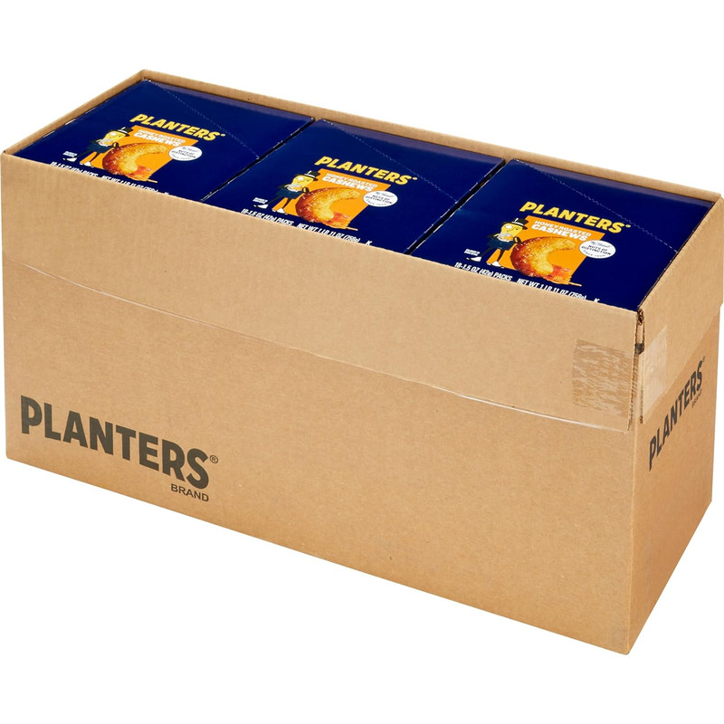 Planters Honey Roasted & Salted Cashews 1.5 Ounce Pack of 18 gallery