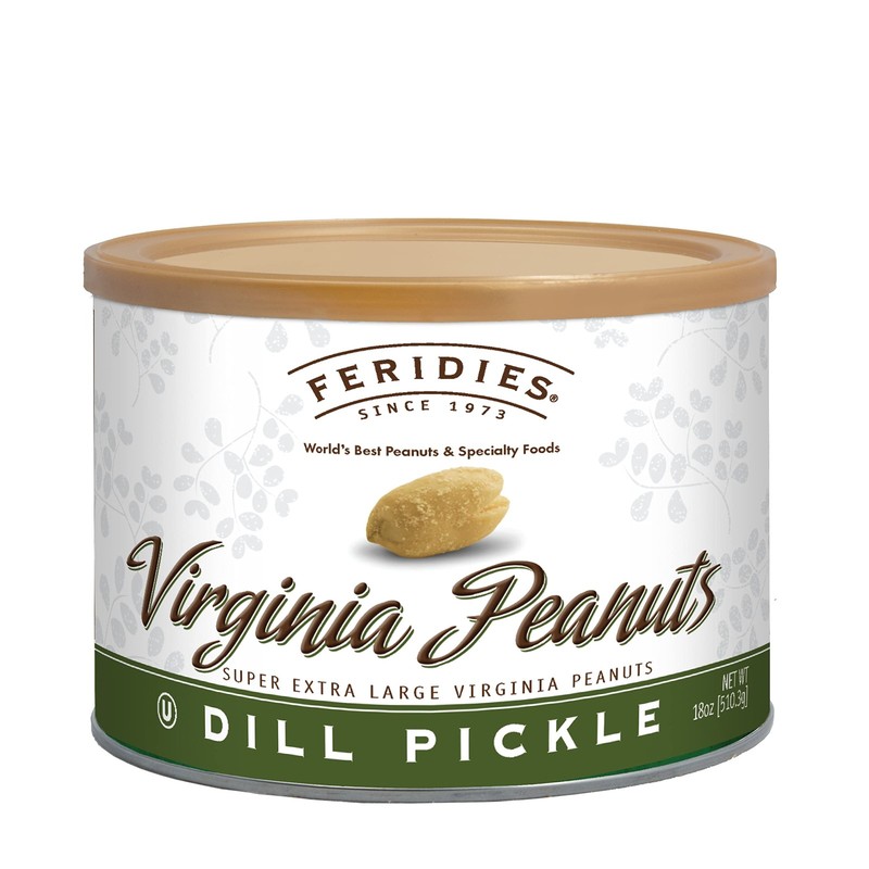 FERIDIES Extra Large Virginia Peanuts, Dill Pickle Flavored Spiced Gourmet Nu... gallery