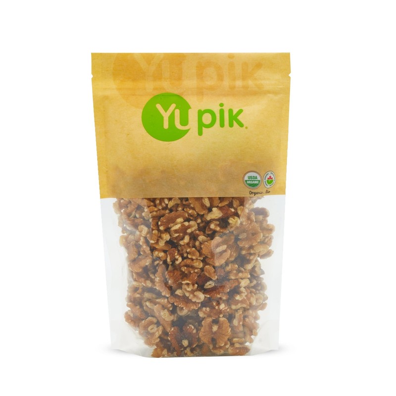 Yupik Organic Raw California Walnuts, Halves, 2.2 lb (35.2 oz), Pack of 6, Ko…