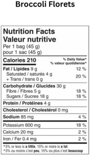 2-Pack DJ&A All Natural Broccoli Florets Snack | Non-GMO, Kosher, Plant-Based | gallery