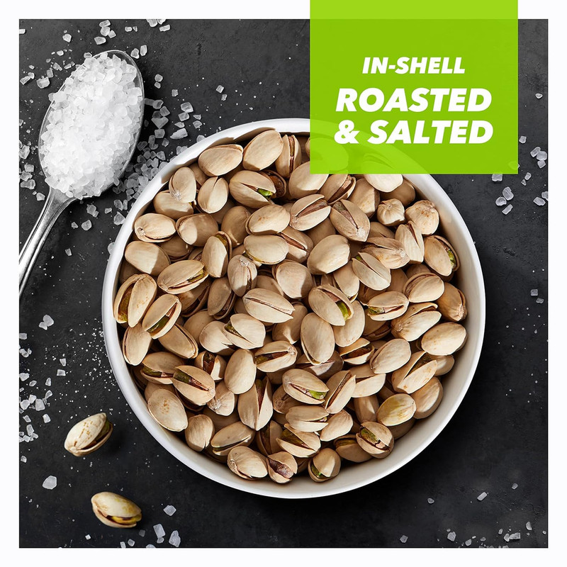 Roasted & Salted Pistachios In Shell, 1.5 Oz Bag (Pack of 24) - Protein Snack, O gallery
