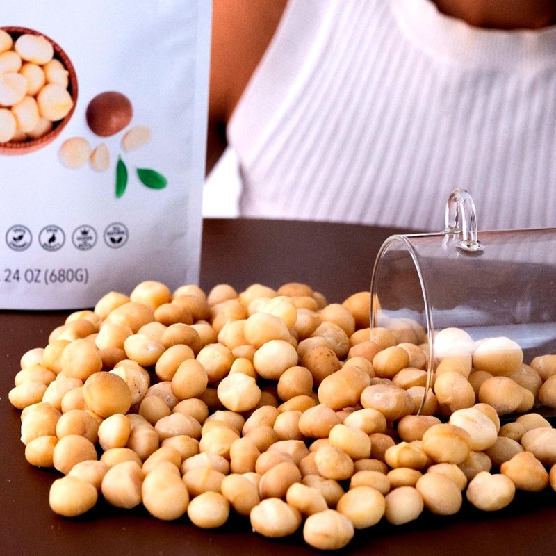Macadamia Nuts Kit 48 oz, Stand Up Pouch – Rich in Omega 3, Vitamins and Mine... gallery