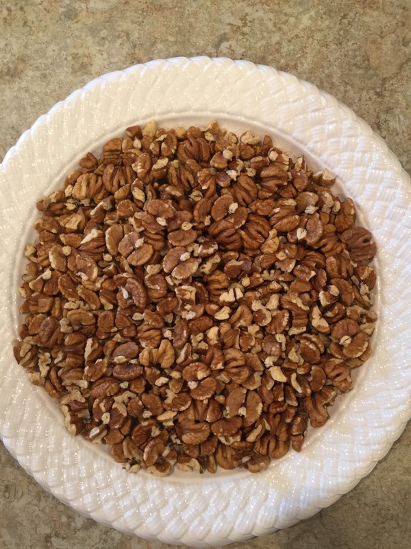 6 ounces Fresh Iowa Grown Organic Shagbark Hickory Nuts - Shelled - 2025 Crop