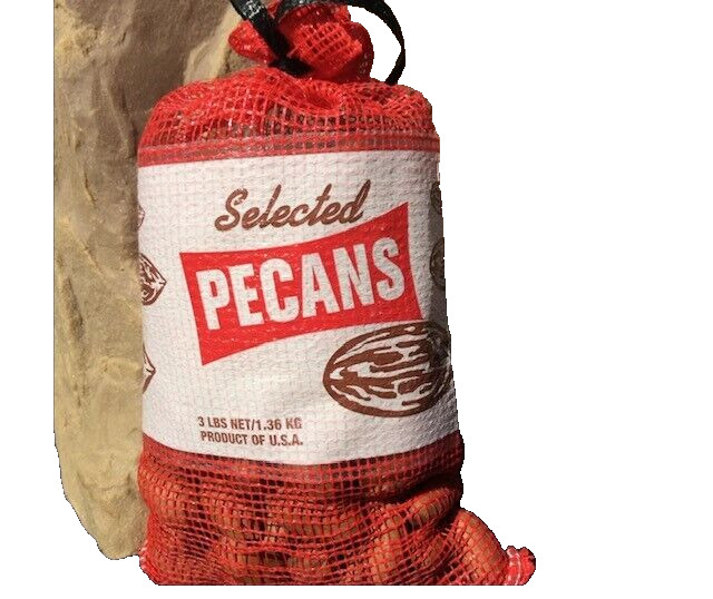South Carolina PREMIUM PECANS IN SHELL 3 LBS. FRESH 2021 NEW CROP NUTS