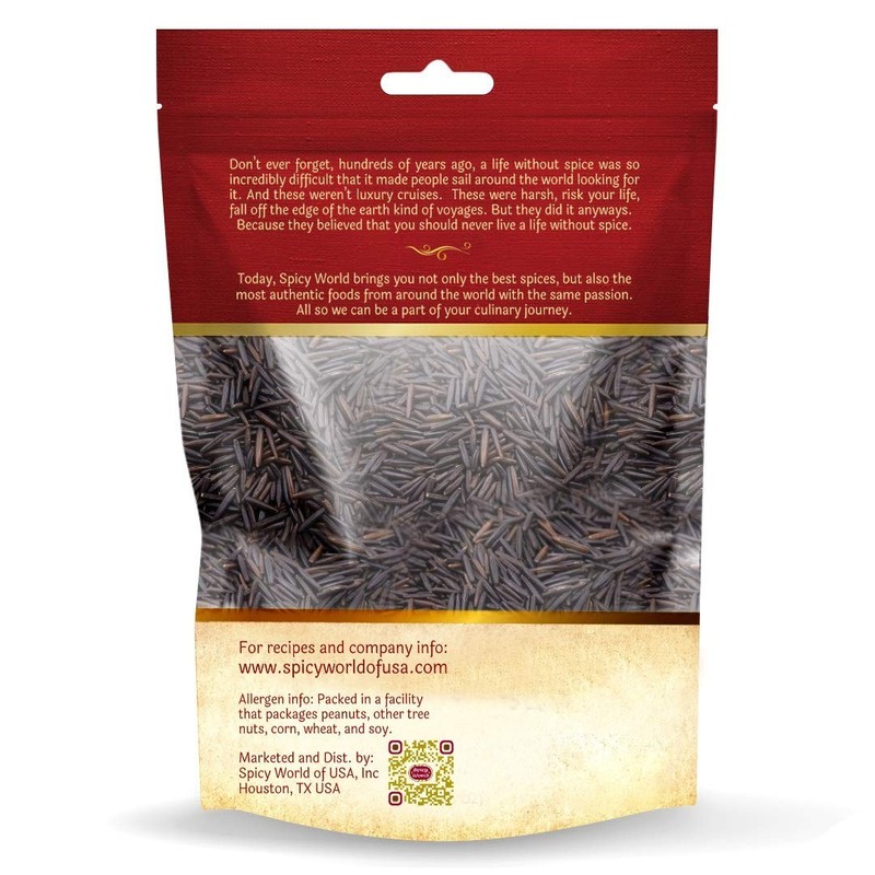 Minnesota Grown Black Wild Rice 6 Pound Bag - Quality, All Natural - by gallery