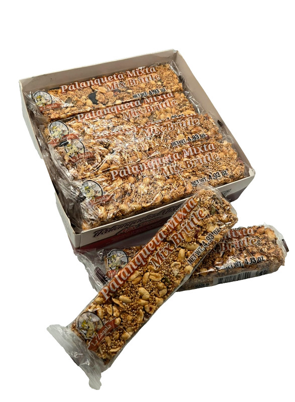 LA ZAGALA DISPLAY 12 NUT BAR MIX 4.93oz