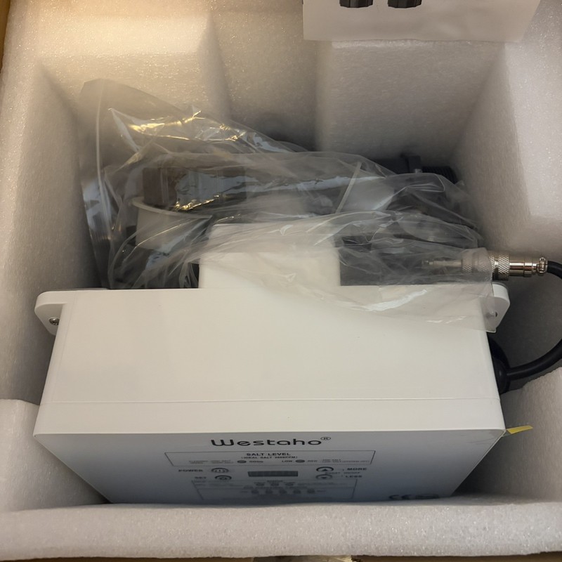 Westaho Saltwater Pool System Salt Chlorine Generator w/ Titanium Cell IP66 gallery