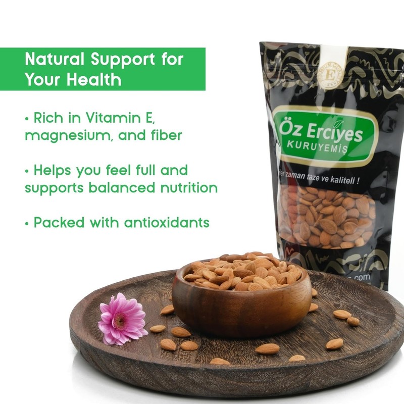Organic Bitter Raw Apricot Kernels 8.8 Oz | Gluten-Free Superfood gallery