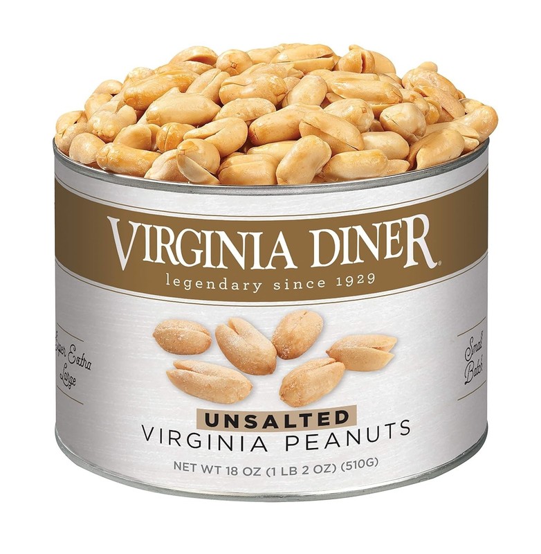 Virginia's Finest Gourmet Peanuts - 18 Oz Can, Natural & Preservative Free gallery