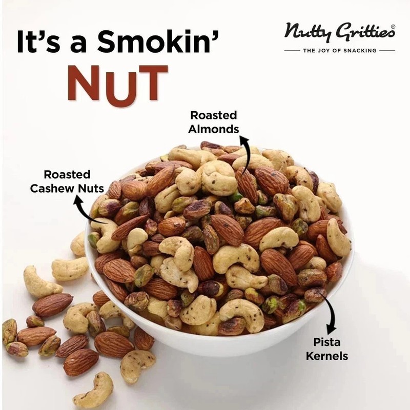 Nutty Gritties Premium Smoked Cocktail Mixed Nuts 200g, Free Shipping World Wide gallery
