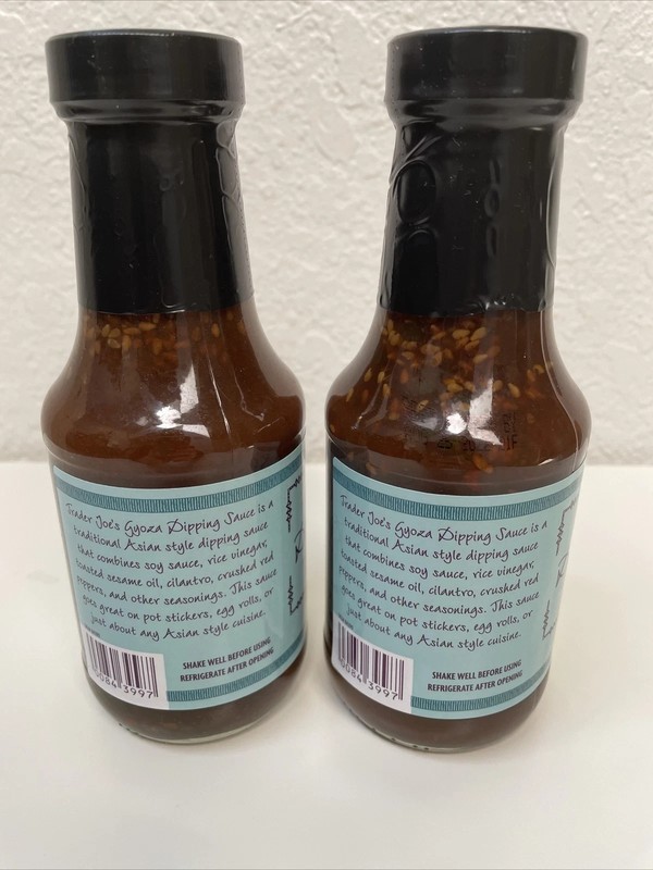 2 Pack Trader Joe's Gyoza Dipping Sauce New 10 ounce each bottle gallery