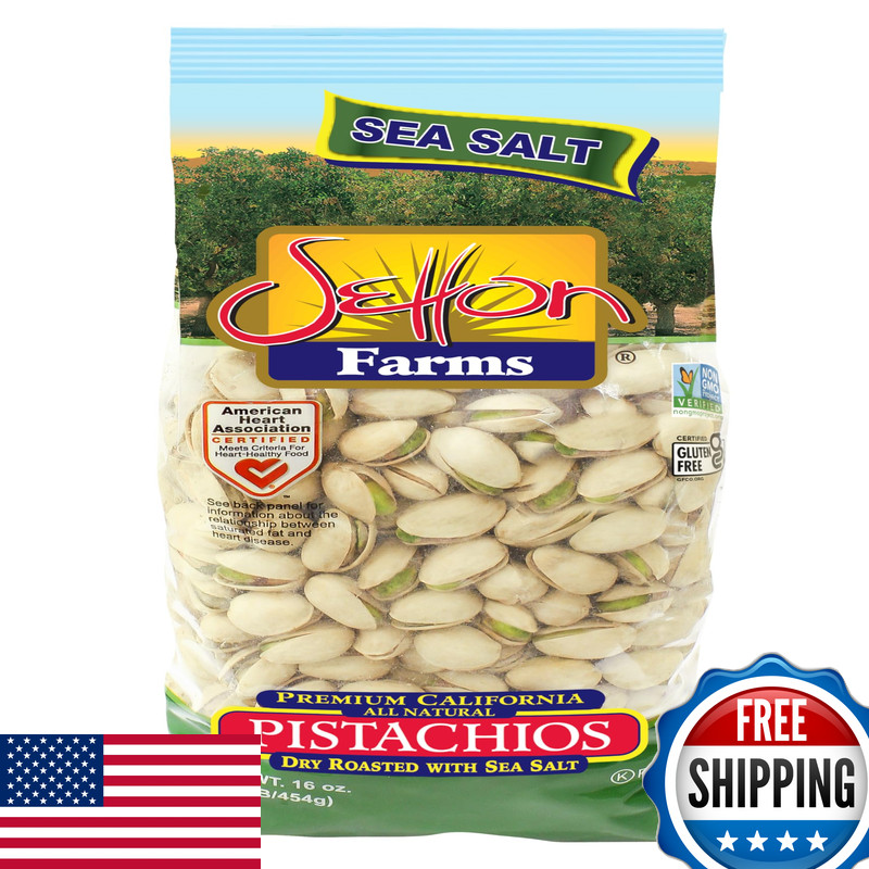 Setton Farms Dry Roasted And Salted Pistachios Premium California In Shell