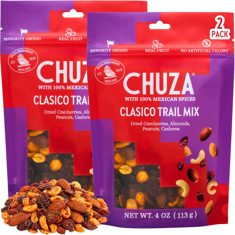 Clasico Trail Mix – Semi Spicy Sweet Snack with 100% Mexican Spices – Dried Cran gallery