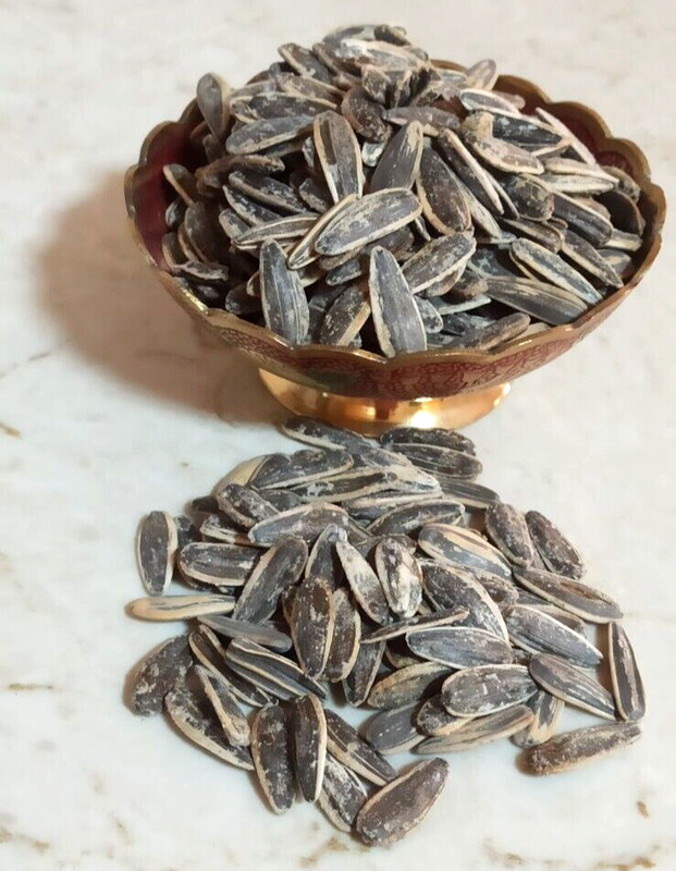400gr./14oz.Roasted Salted Jumbo Sunflower Seeds Handicraft Jerusalem Holy Land gallery