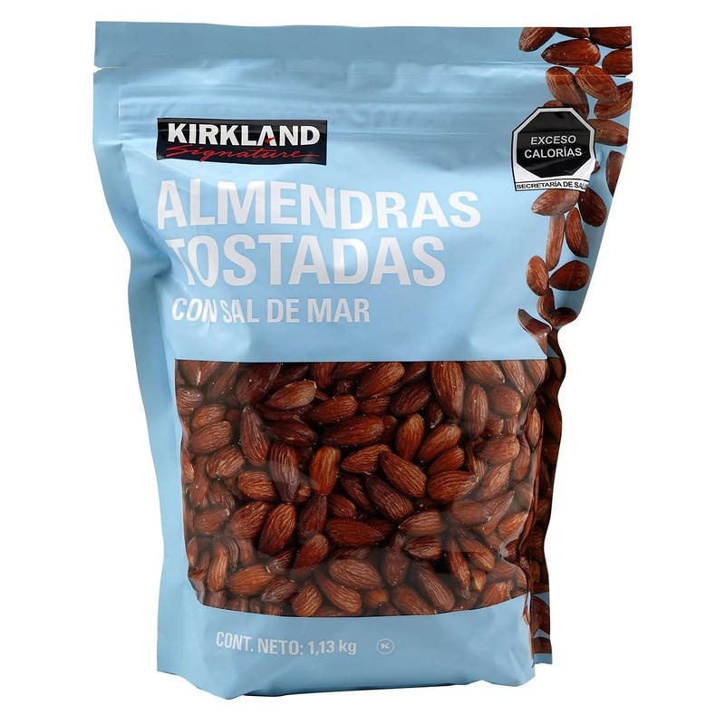 Kirkland Signature Roasted Almonds with Sea Salt - 2.5 Pounds of Gourmet Snack gallery