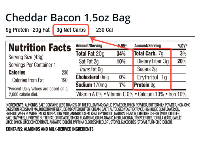 Keto snacks: Legendary low carb 6 On-The-Go Seasoned Nut Snack Packs (4-5 carbs) gallery