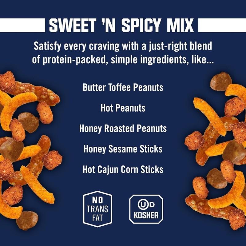 Kar's Nuts Sweet ‘N Spicy Snack Mix - 72oz Bulk Pack of 12 Gluten-Free Treats gallery