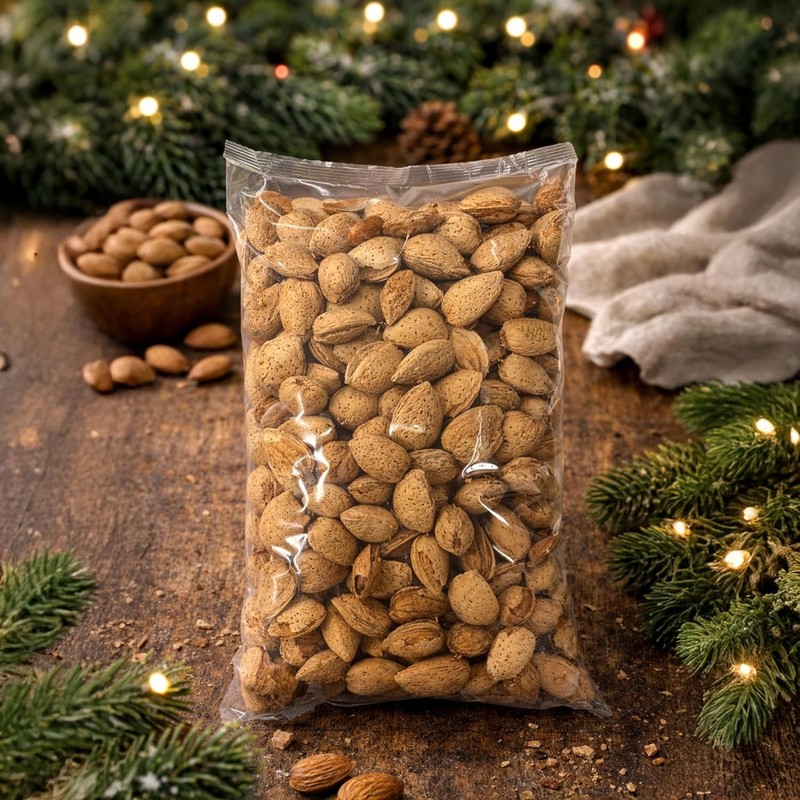 Natural Whole Almonds, Jumbo California, 8 lbs gallery
