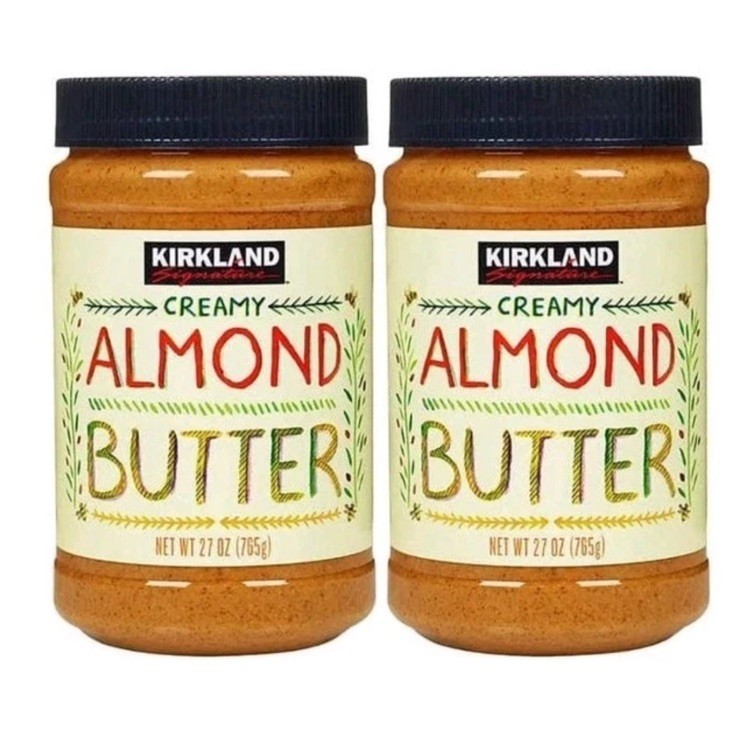 New Kirkland Signaturee Creamy Natural Almond Butter – 2 Jars, 27 oz Each