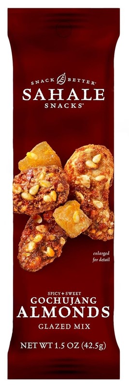 Sahale Snacks Gochujang Almonds Glazed Mix 1.5oz 18 Pack