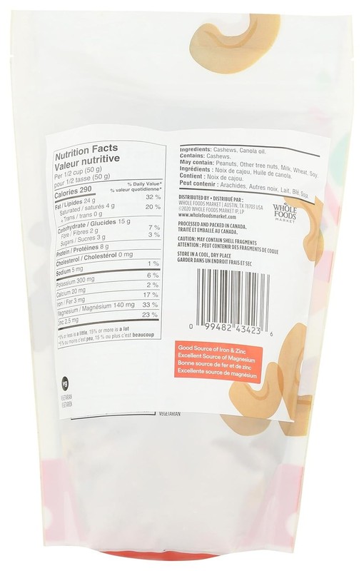 Roasted Unsalted Cashews, 16 Ounce gallery
