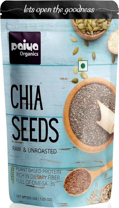 Paiya Organics Chia Seeds 200gm