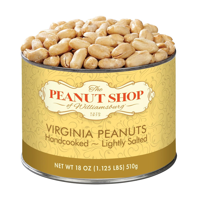Handcooked Virginia Peanuts, Lightly Salted, 20 Ounce
