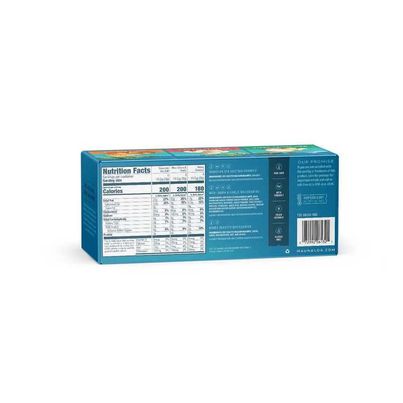 Mauna Loa The Wanderlust Sweet and Savory Collection Assort Macadamias (6 pk.) gallery