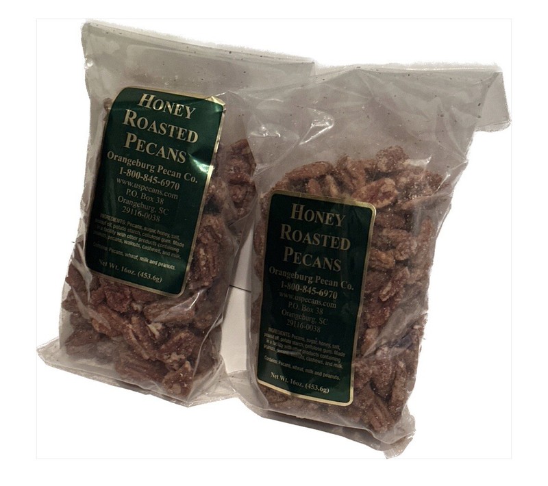 Honey Roasted PECANS case of 12