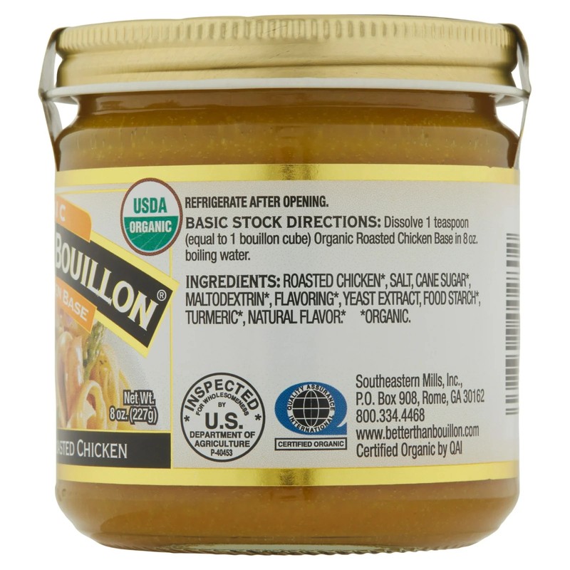 Organic Roasted Chicken Base, Shelf-Stable, 8 Oz Jar gallery