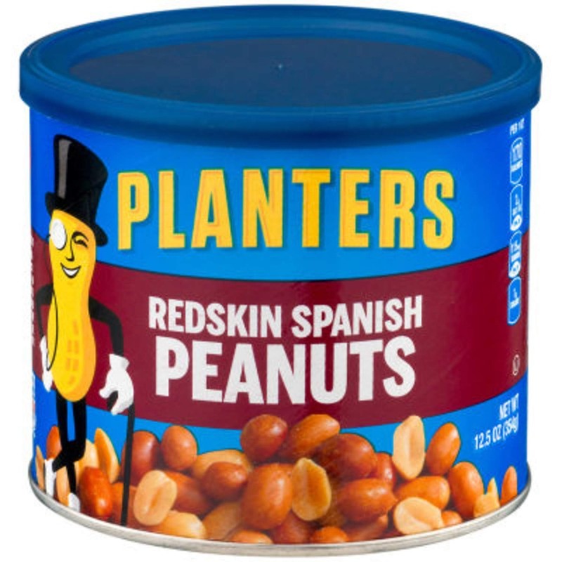 Planters Redskin Spanish Peanuts with Sea Salt, 12.5 Ounce