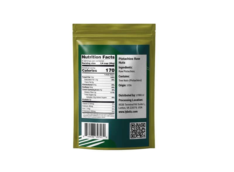 Pistachios Raw Nuts – 4oz gallery