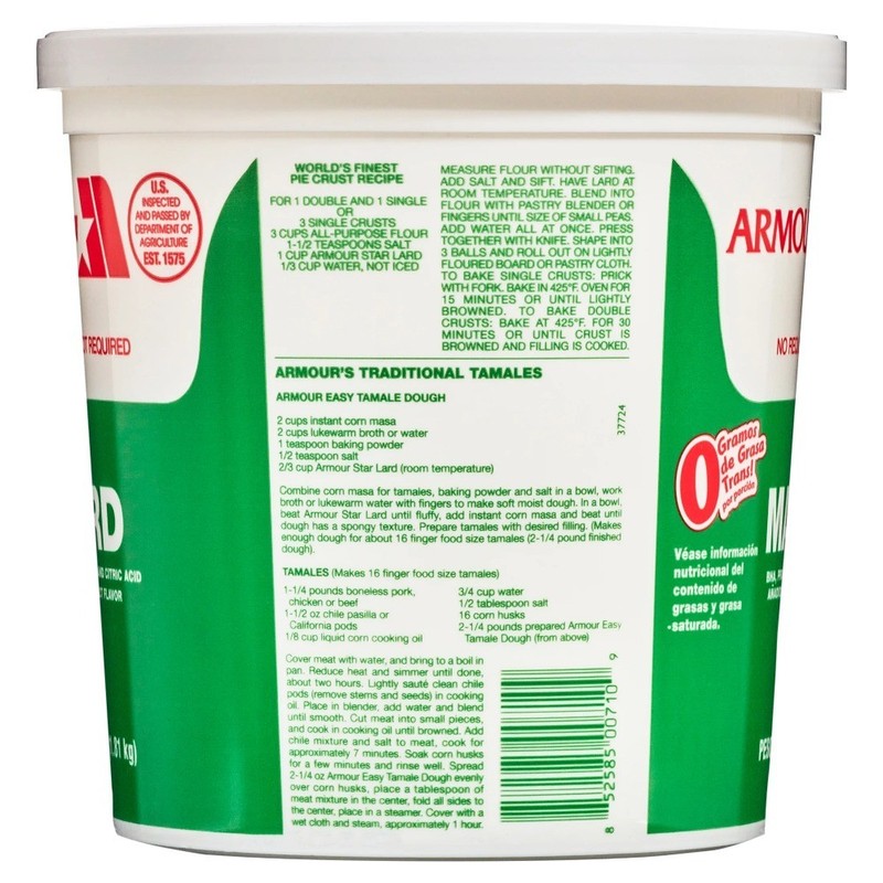 Lard, 4 lb. Tub gallery
