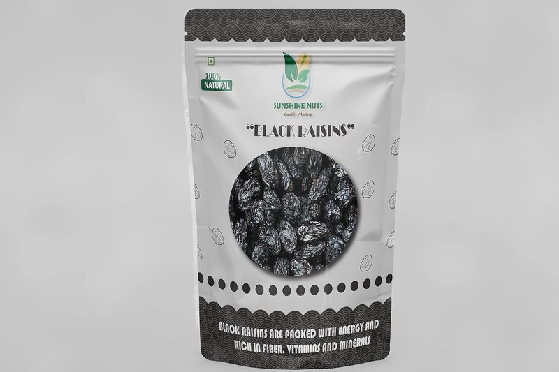 Sunshine Nuts Black Raisins 1kg