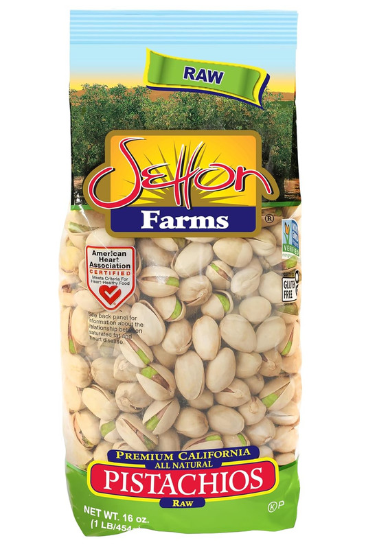 Pistachios Raw In-Shell 1 Lb Bag (16 Oz)