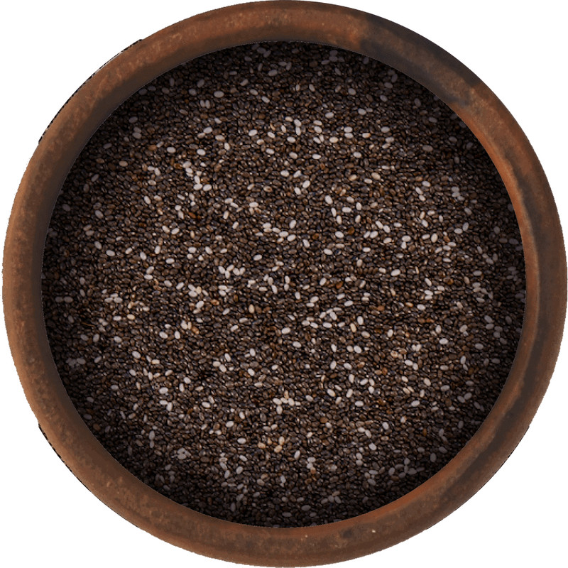 Bulk Black Chia Seeds 25 Pound Wholesale Box gallery