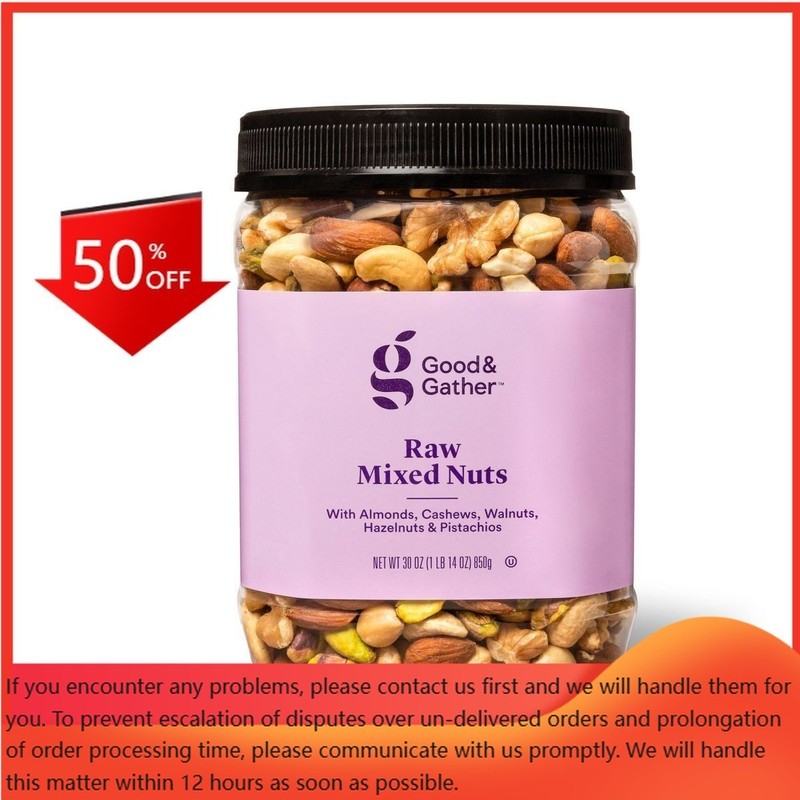 Unsalted Raw Mixed Nuts – 30oz – Good & Gather™