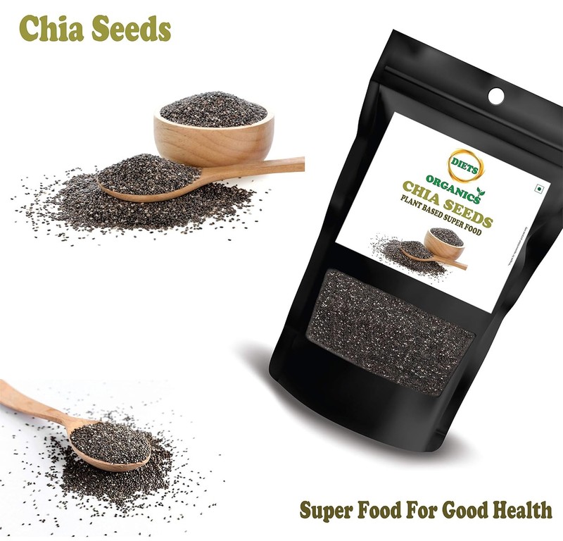 Diets Organics Chia Seeds 250gm gallery