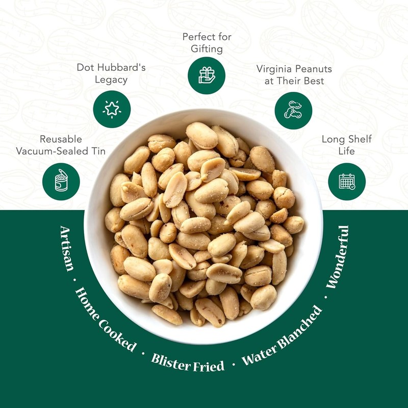 Hubs Peanuts Premium Salted Virginia Nuts - Irresistible Crunch & Flavored Nu... gallery