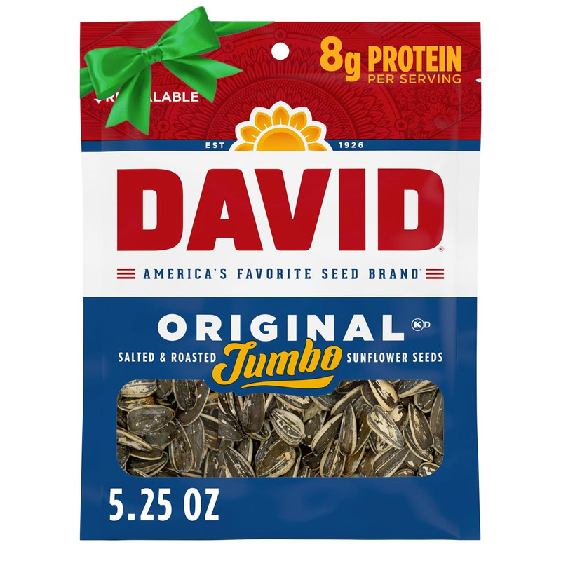 Jumbo Sunflower Seeds, Original Flavor, Stocking Stuffer, 5.25 Oz.