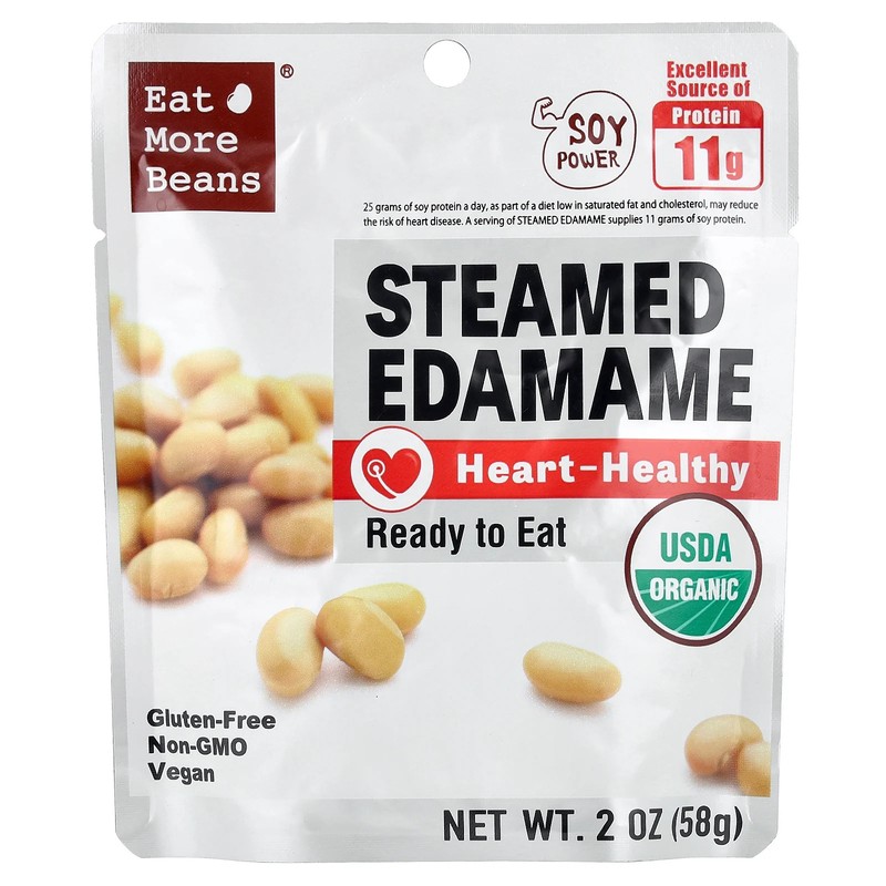 Steamed Edamame, 2 oz (58 g)