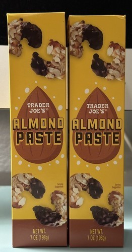 2X Pack Trader Joe’s Almond Paste 7 oz each Marzipan Baking Ingredient Denmark