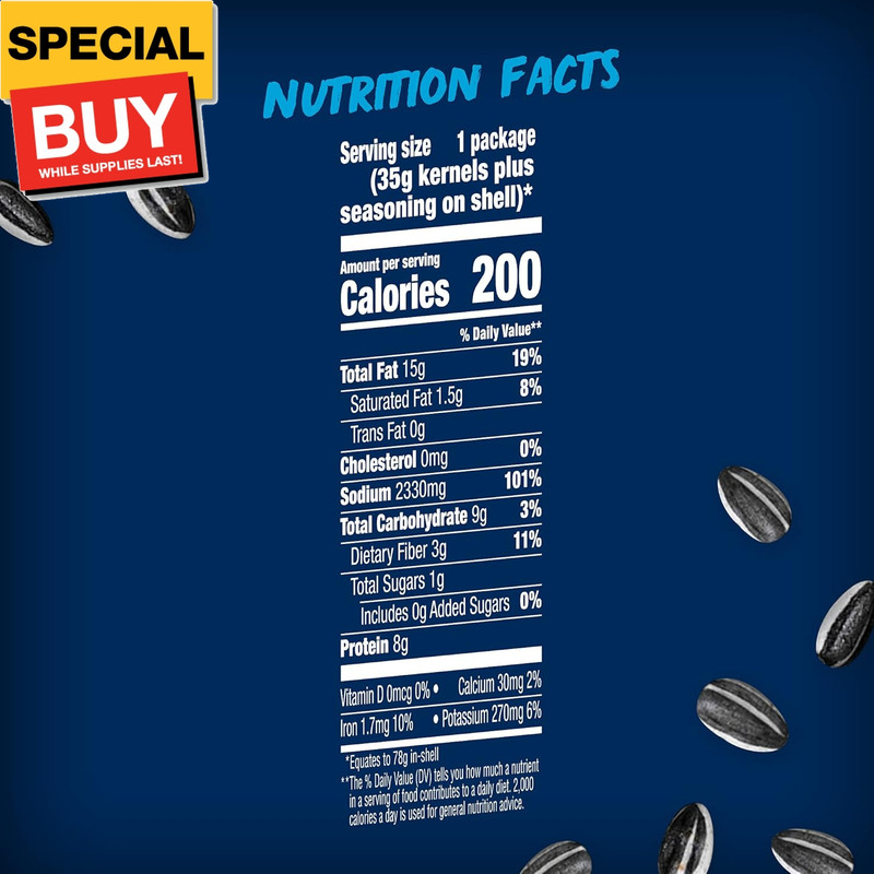 Hidden Valley Ranch Sunflower Seeds, Keto Friendly Snack, 2.75-oz. Bag (Pack of gallery